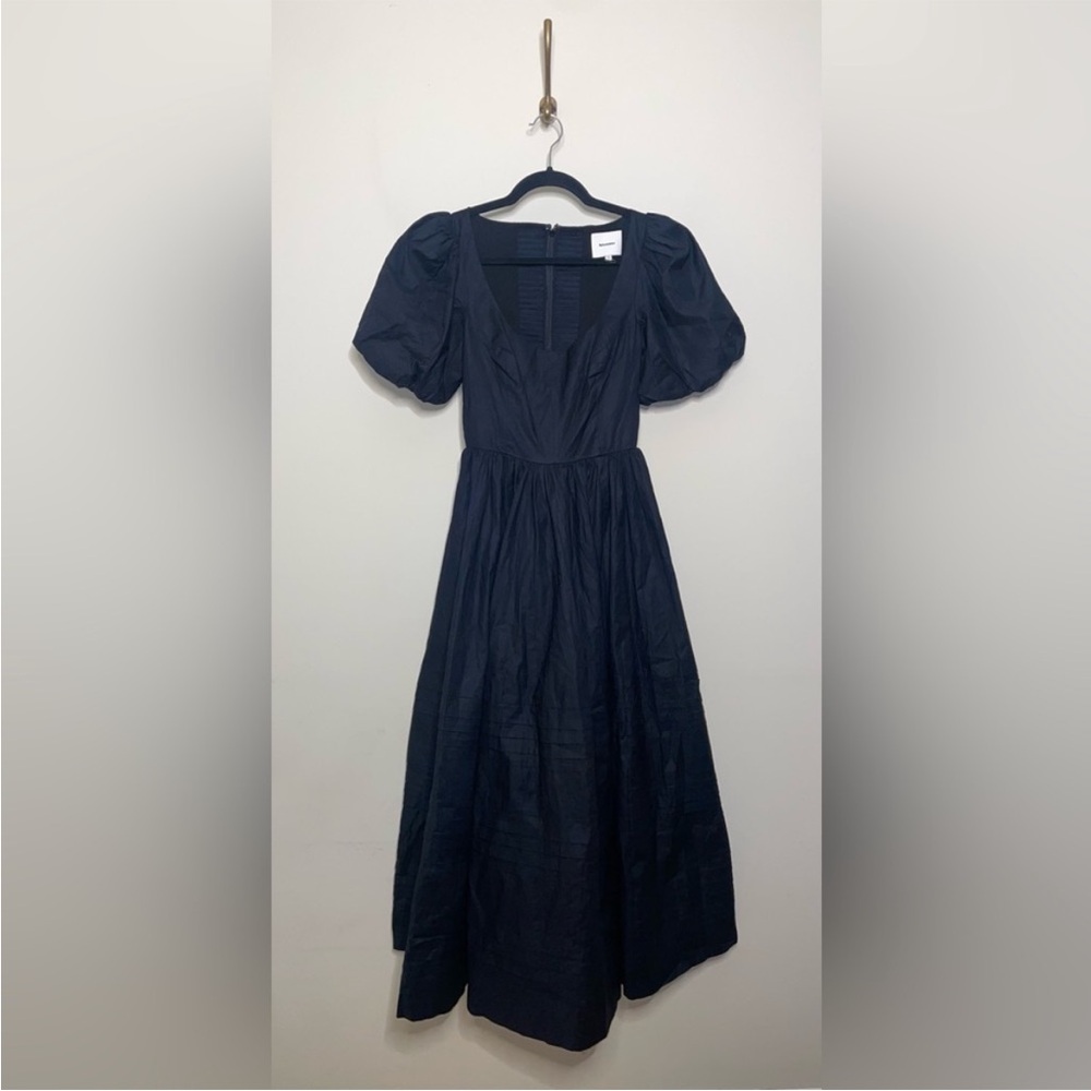 Reformation Everlyn Dress in Black - Picture 6 of 10